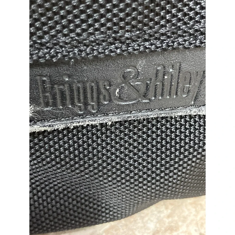 Briggs & Riley Black Ballistic Nylon Travel Duffel Bag Multi-Pocket Utility